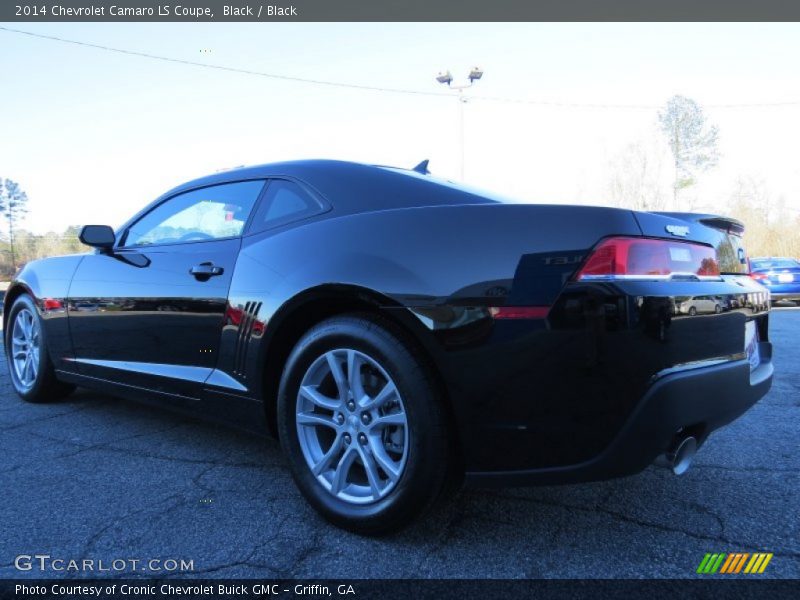 Black / Black 2014 Chevrolet Camaro LS Coupe