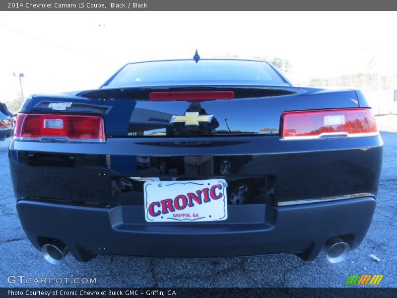 Black / Black 2014 Chevrolet Camaro LS Coupe