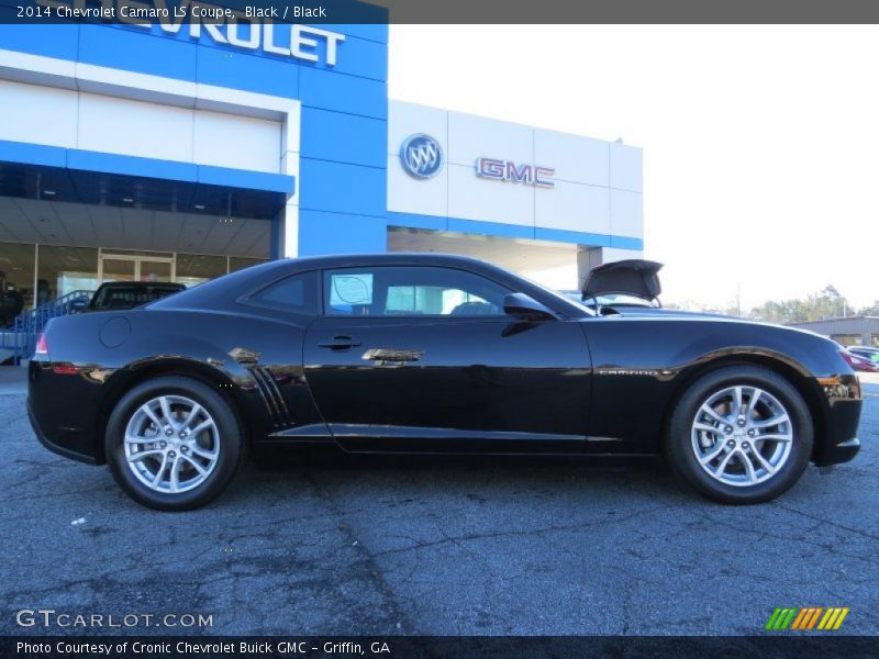 Black / Black 2014 Chevrolet Camaro LS Coupe
