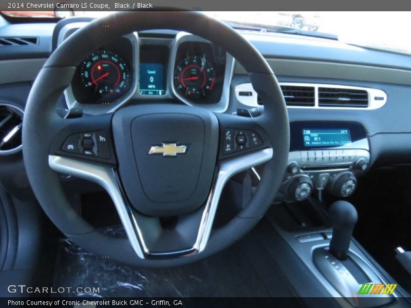 Black / Black 2014 Chevrolet Camaro LS Coupe
