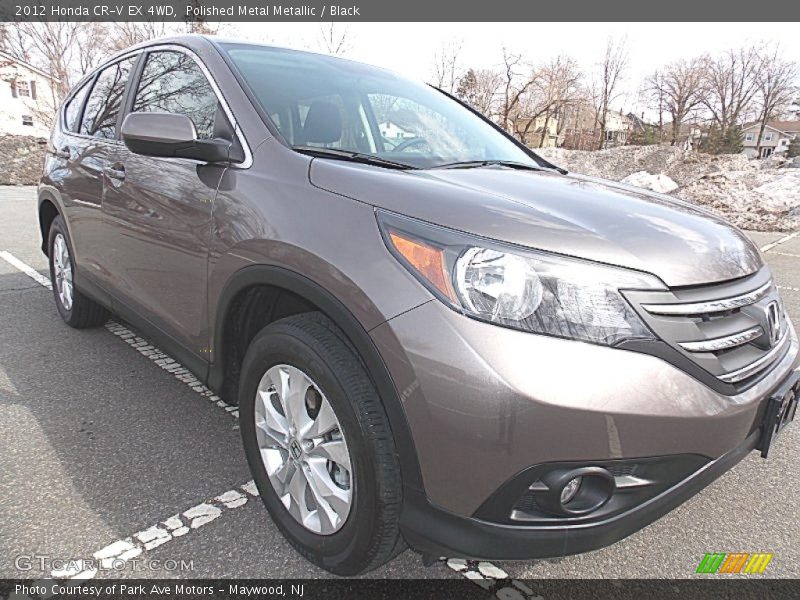 Polished Metal Metallic / Black 2012 Honda CR-V EX 4WD