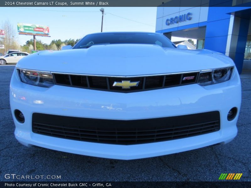 Summit White / Black 2014 Chevrolet Camaro LT Coupe