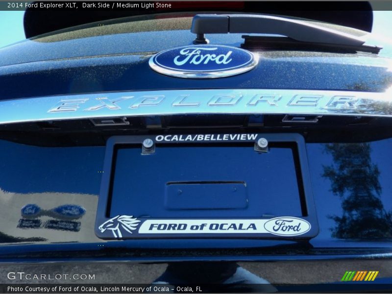 Dark Side / Medium Light Stone 2014 Ford Explorer XLT