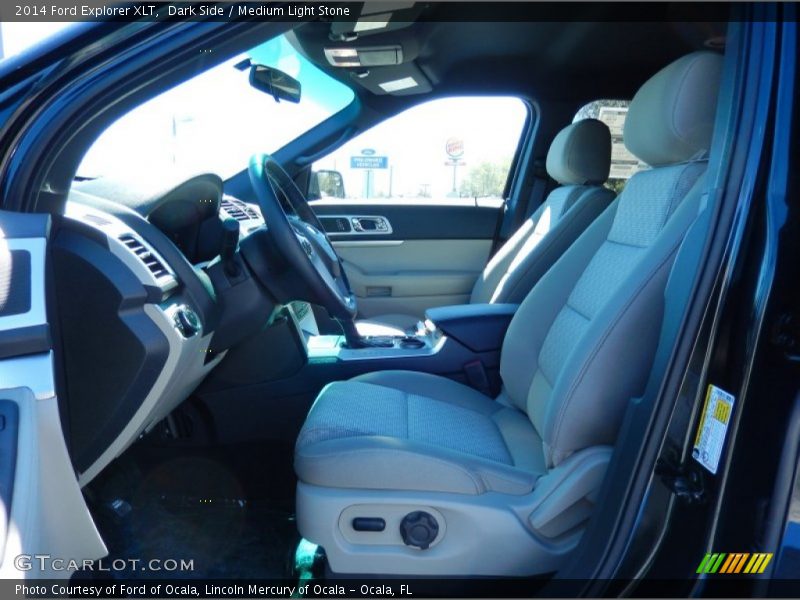Dark Side / Medium Light Stone 2014 Ford Explorer XLT