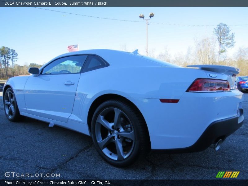 Summit White / Black 2014 Chevrolet Camaro LT Coupe