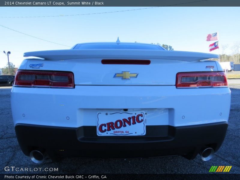 Summit White / Black 2014 Chevrolet Camaro LT Coupe