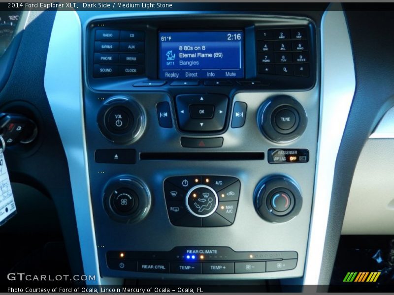 Dark Side / Medium Light Stone 2014 Ford Explorer XLT