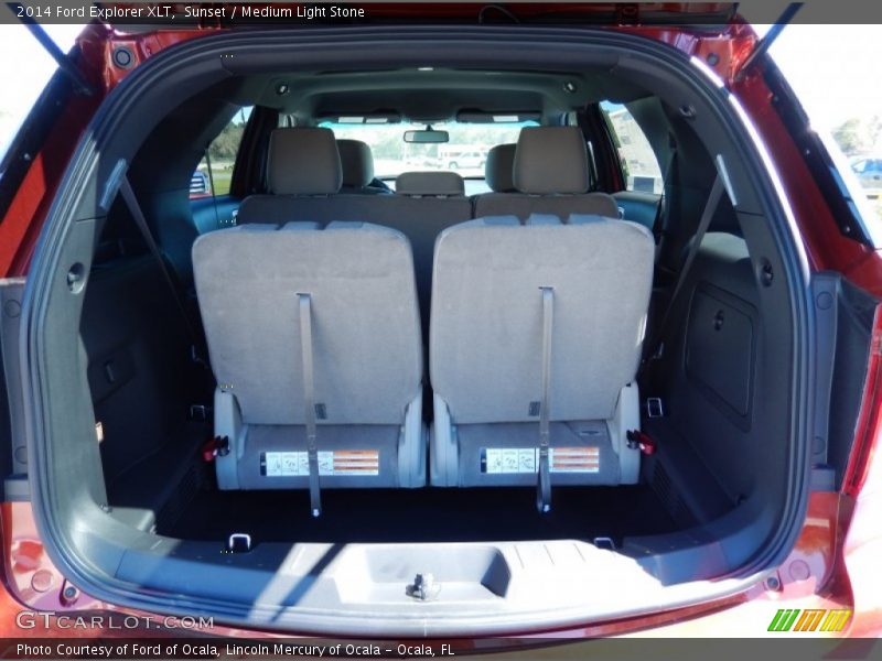 Sunset / Medium Light Stone 2014 Ford Explorer XLT