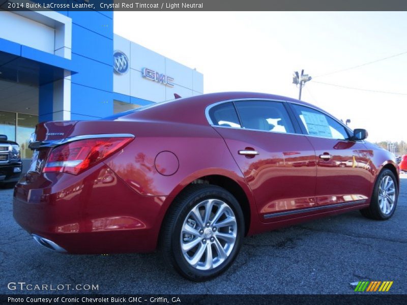Crystal Red Tintcoat / Light Neutral 2014 Buick LaCrosse Leather