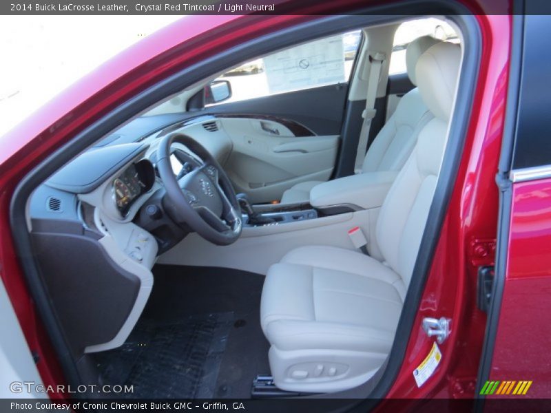 Crystal Red Tintcoat / Light Neutral 2014 Buick LaCrosse Leather