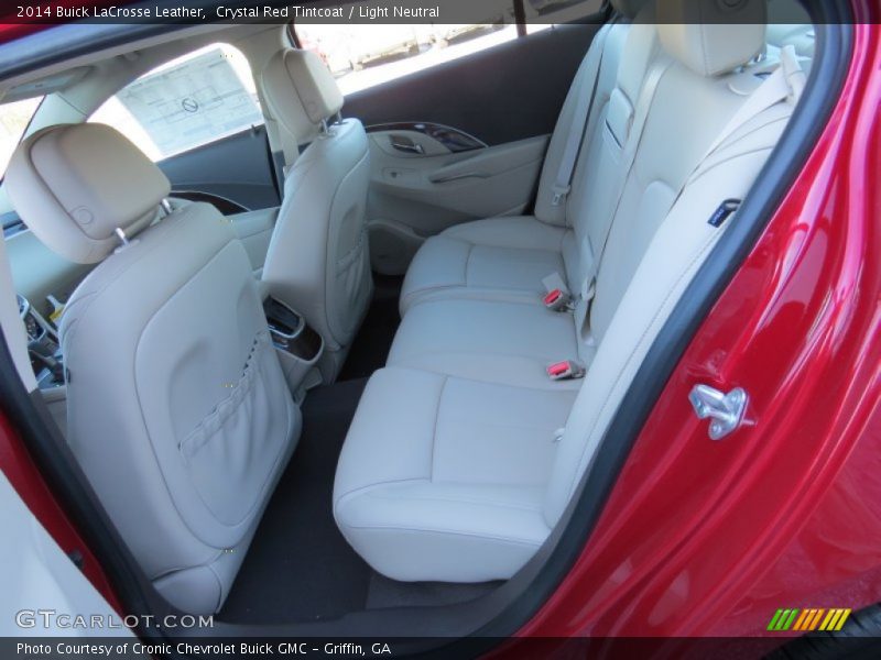Crystal Red Tintcoat / Light Neutral 2014 Buick LaCrosse Leather