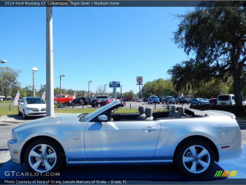  2014 Mustang GT Convertible Ingot Silver