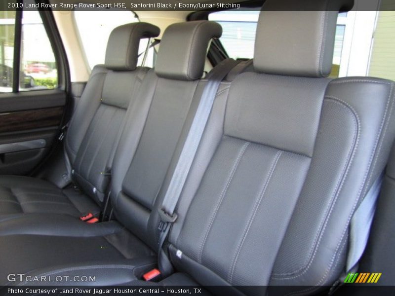 Santorini Black / Ebony/Lunar Stitching 2010 Land Rover Range Rover Sport HSE