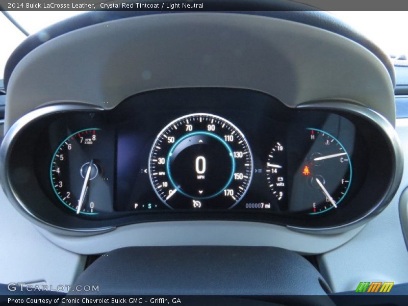 Crystal Red Tintcoat / Light Neutral 2014 Buick LaCrosse Leather