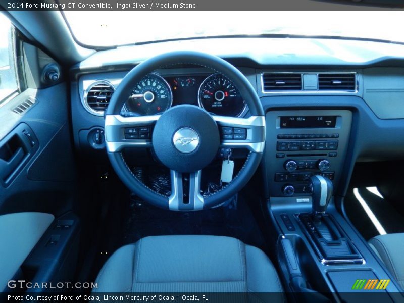 Dashboard of 2014 Mustang GT Convertible