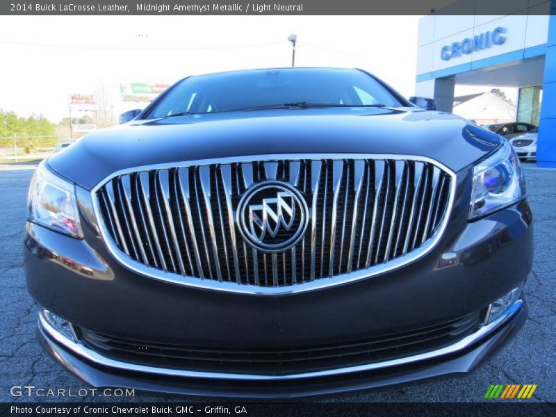 Midnight Amethyst Metallic / Light Neutral 2014 Buick LaCrosse Leather