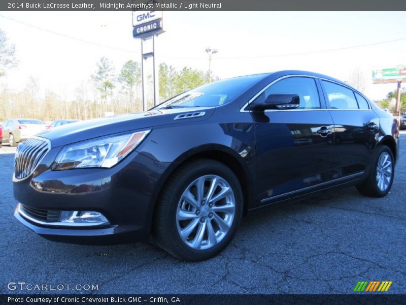 Midnight Amethyst Metallic / Light Neutral 2014 Buick LaCrosse Leather