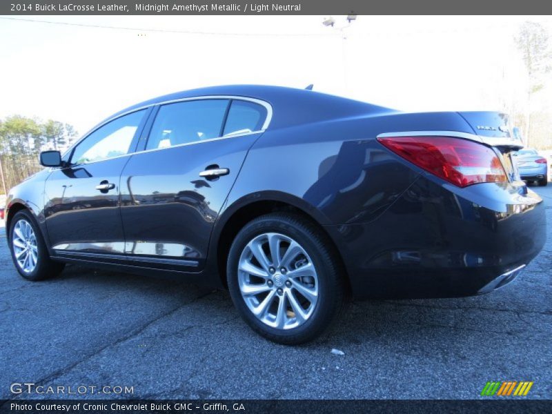 Midnight Amethyst Metallic / Light Neutral 2014 Buick LaCrosse Leather