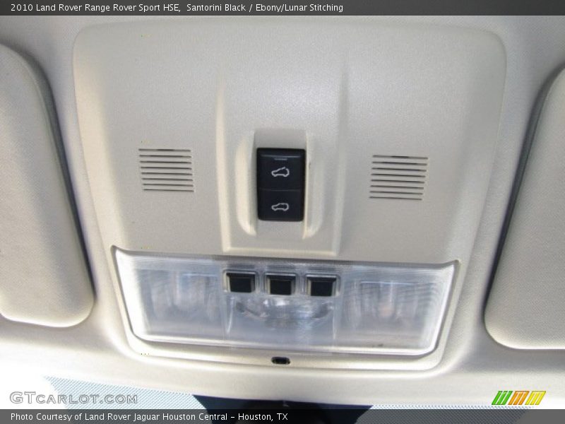 Santorini Black / Ebony/Lunar Stitching 2010 Land Rover Range Rover Sport HSE