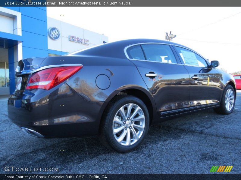 Midnight Amethyst Metallic / Light Neutral 2014 Buick LaCrosse Leather