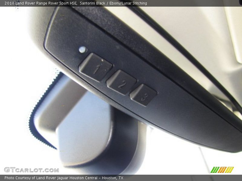 Santorini Black / Ebony/Lunar Stitching 2010 Land Rover Range Rover Sport HSE