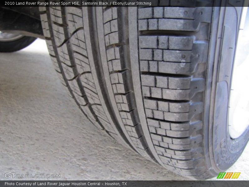 Santorini Black / Ebony/Lunar Stitching 2010 Land Rover Range Rover Sport HSE