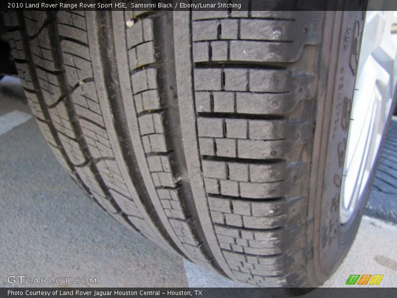 Santorini Black / Ebony/Lunar Stitching 2010 Land Rover Range Rover Sport HSE