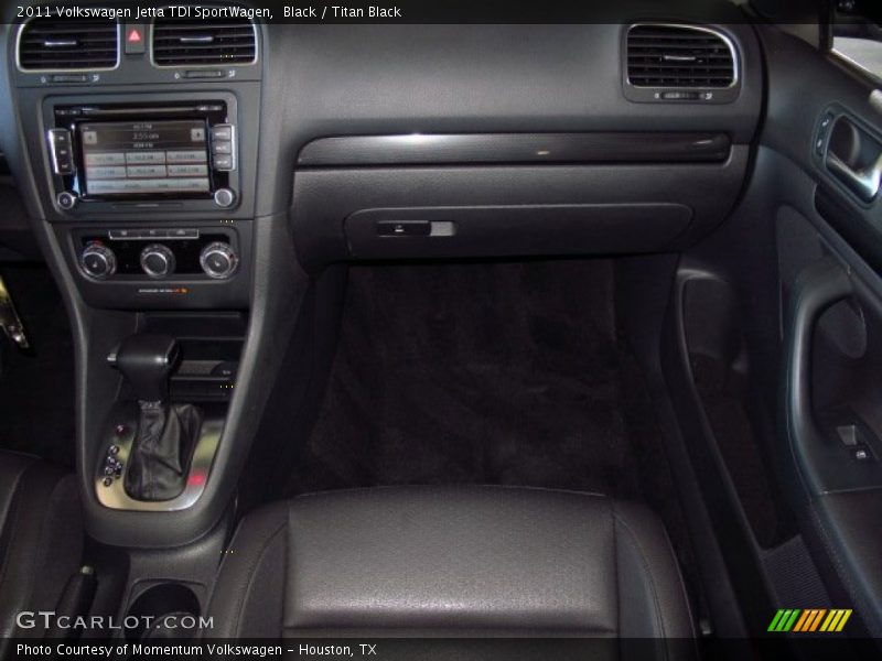 Black / Titan Black 2011 Volkswagen Jetta TDI SportWagen