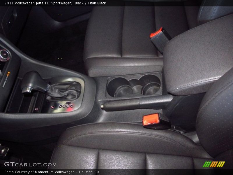Black / Titan Black 2011 Volkswagen Jetta TDI SportWagen