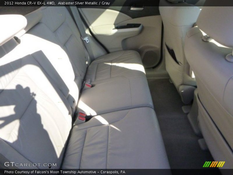 Alabaster Silver Metallic / Gray 2012 Honda CR-V EX-L 4WD