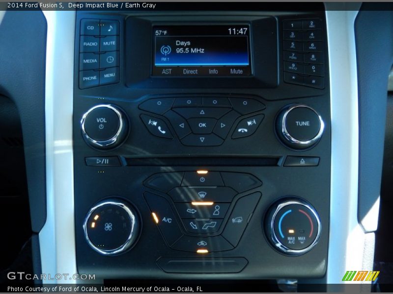 Controls of 2014 Fusion S