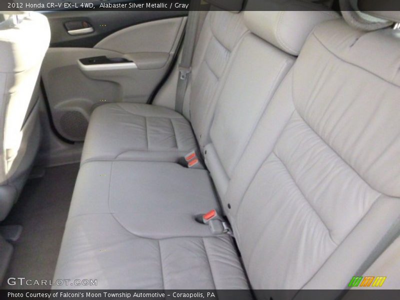Alabaster Silver Metallic / Gray 2012 Honda CR-V EX-L 4WD