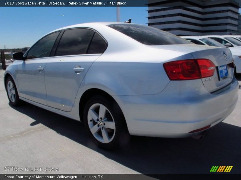Reflex Silver Metallic / Titan Black 2013 Volkswagen Jetta TDI Sedan