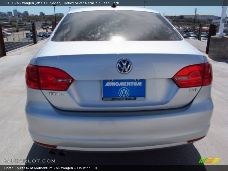 Reflex Silver Metallic / Titan Black 2013 Volkswagen Jetta TDI Sedan