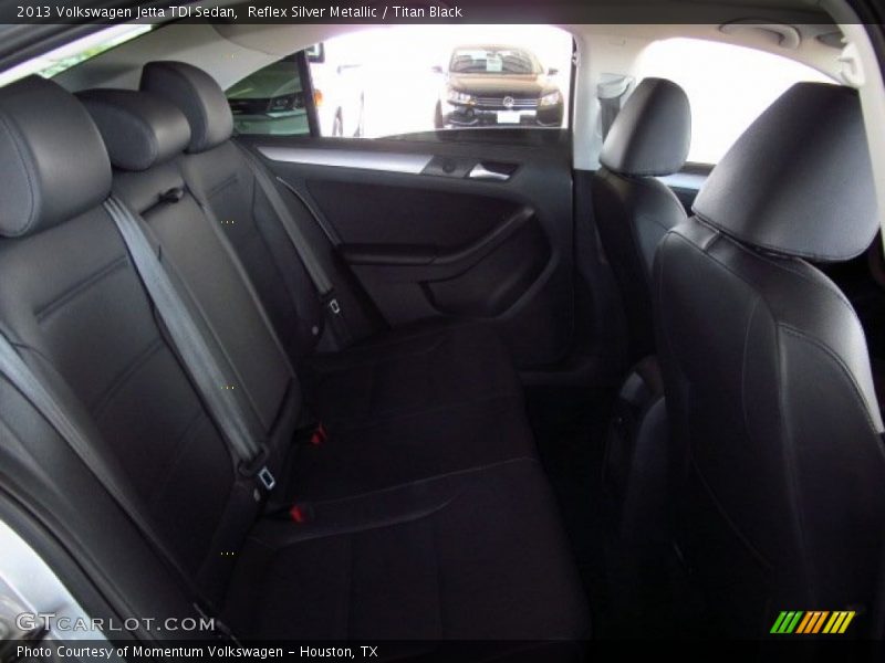 Reflex Silver Metallic / Titan Black 2013 Volkswagen Jetta TDI Sedan