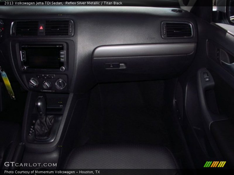 Reflex Silver Metallic / Titan Black 2013 Volkswagen Jetta TDI Sedan