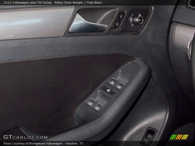 Reflex Silver Metallic / Titan Black 2013 Volkswagen Jetta TDI Sedan