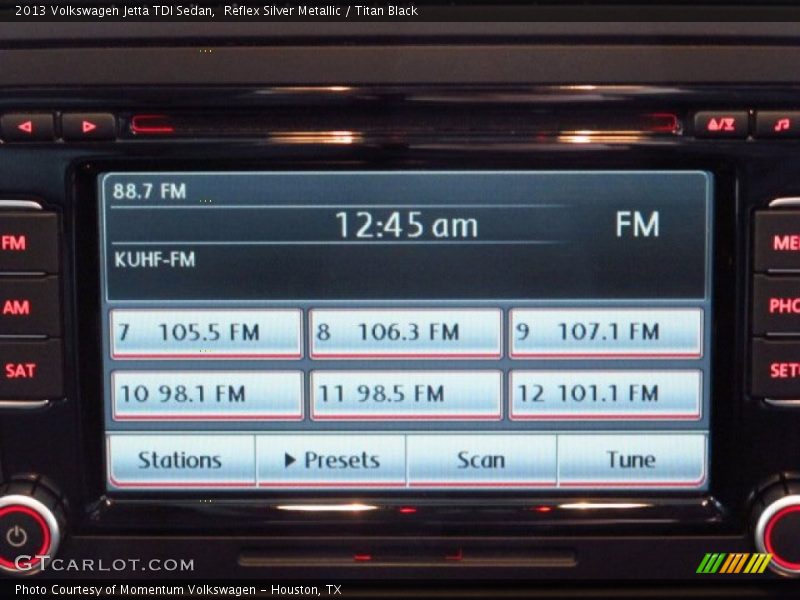 Reflex Silver Metallic / Titan Black 2013 Volkswagen Jetta TDI Sedan