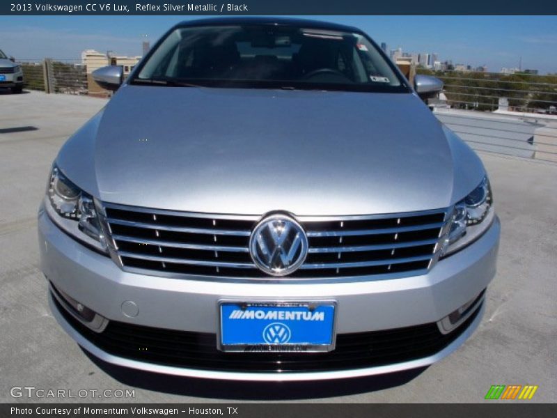 Reflex Silver Metallic / Black 2013 Volkswagen CC V6 Lux
