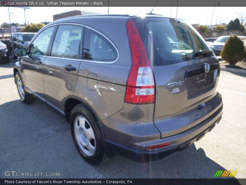 Urban Titanium Metallic / Black 2010 Honda CR-V LX