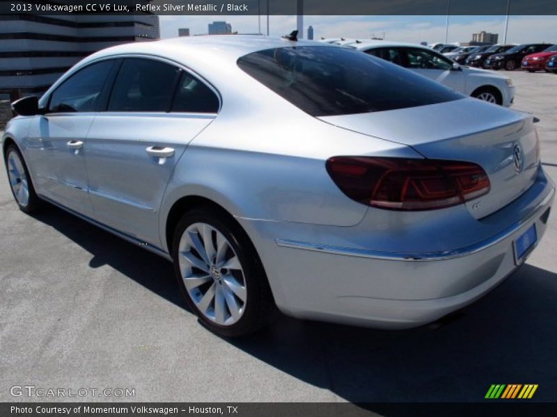 Reflex Silver Metallic / Black 2013 Volkswagen CC V6 Lux