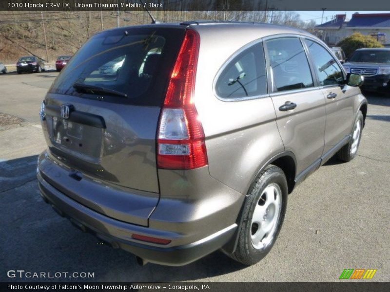 Urban Titanium Metallic / Black 2010 Honda CR-V LX