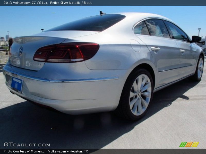 Reflex Silver Metallic / Black 2013 Volkswagen CC V6 Lux