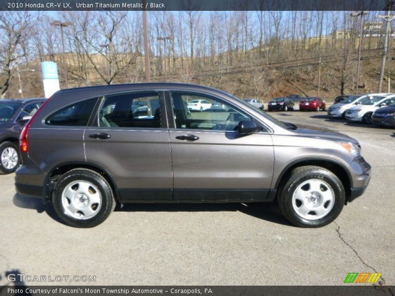 Urban Titanium Metallic / Black 2010 Honda CR-V LX
