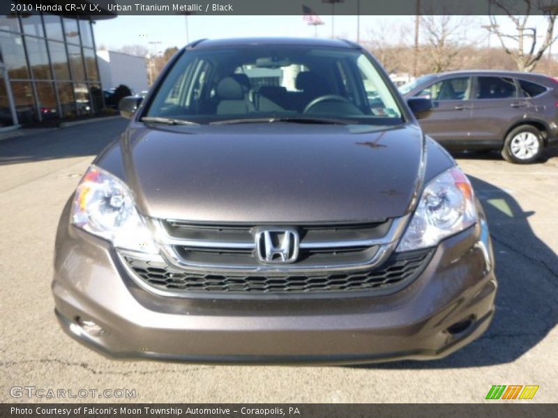 Urban Titanium Metallic / Black 2010 Honda CR-V LX