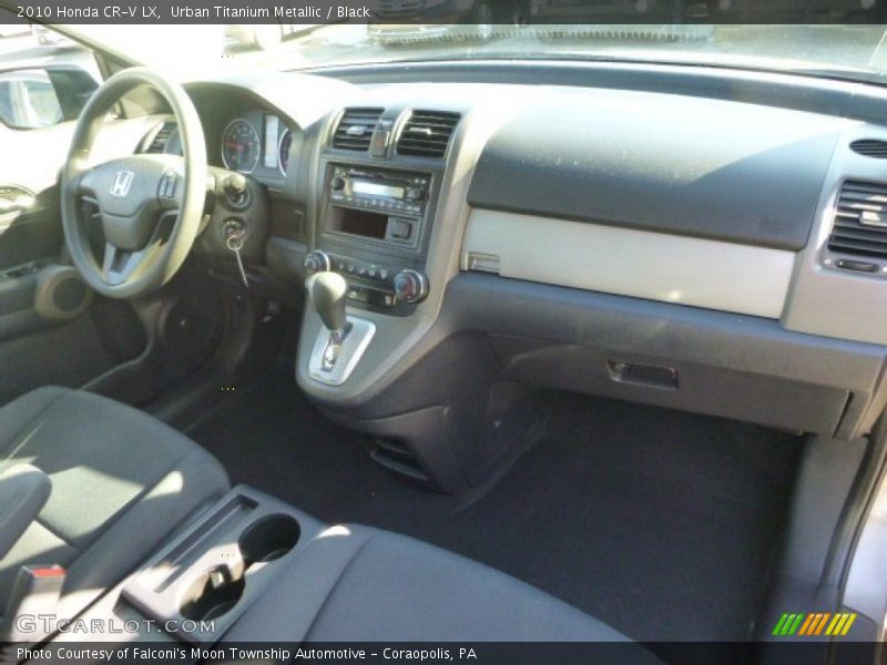 Urban Titanium Metallic / Black 2010 Honda CR-V LX