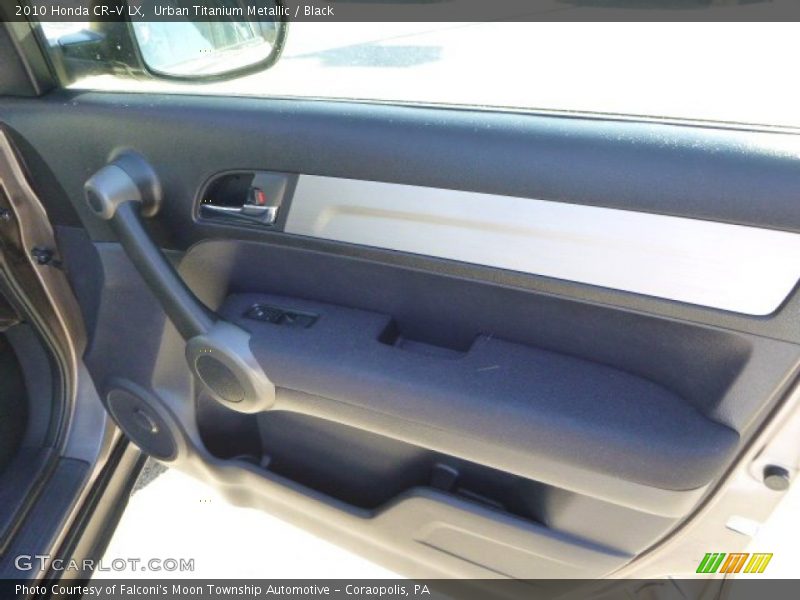 Urban Titanium Metallic / Black 2010 Honda CR-V LX