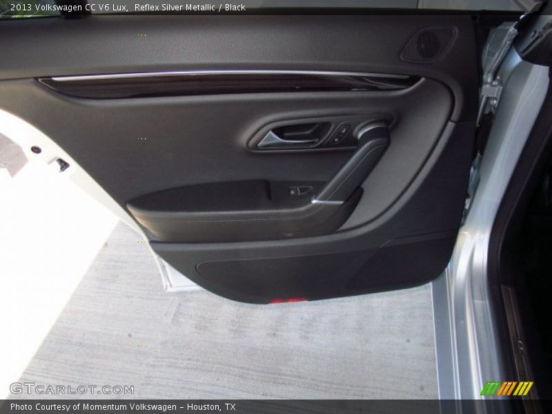 Reflex Silver Metallic / Black 2013 Volkswagen CC V6 Lux
