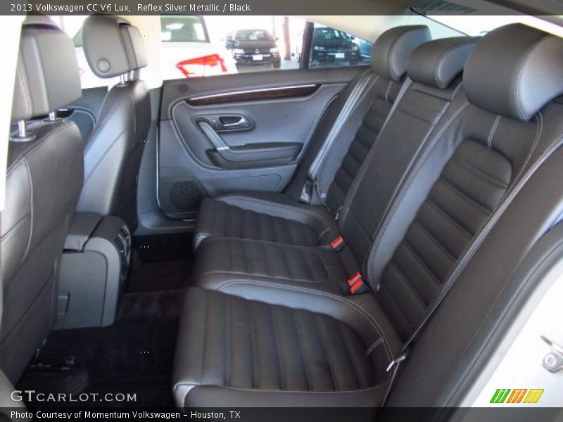 Reflex Silver Metallic / Black 2013 Volkswagen CC V6 Lux