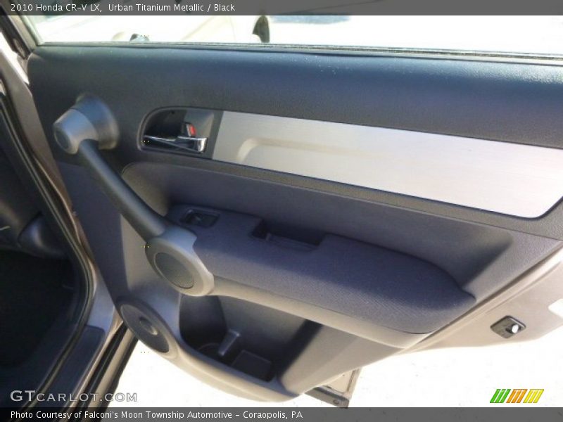 Urban Titanium Metallic / Black 2010 Honda CR-V LX